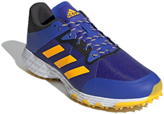 Sepatu Tahan Aus Cozy adidas Hockey Lux 2.0s Biru Kuning 'Blue Yellow' FZ5344 Lookbook Sepatu Tahan Aus Cozy adidas Hockey Lux 2.0s Biru Kuning 'Blue Yellow' FZ5344