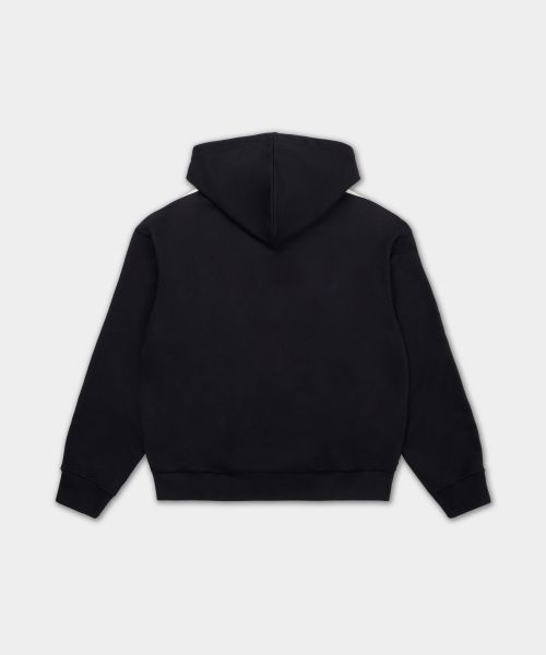 Order adidas Hood Zip-Up - Black/Cream White KC9315