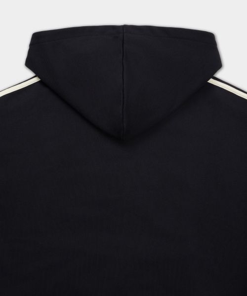 Sizing adidas Hood Zip-Up - Black/Cream White KC9315