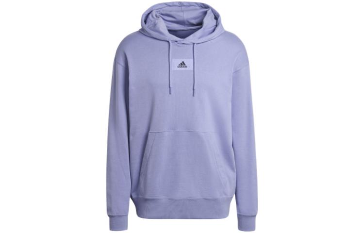 adidas Hoodie Pullover Light Blue Purple HE4360