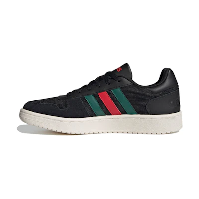 adidas Hoops 2.0 'Black Scarlet Green'