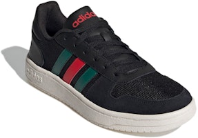 adidas Hoops 2.0 'Negro Escarlata Verde' FY5208 Lookbook adidas Hoops 2.0 'Negro Escarlata Verde' FY5208