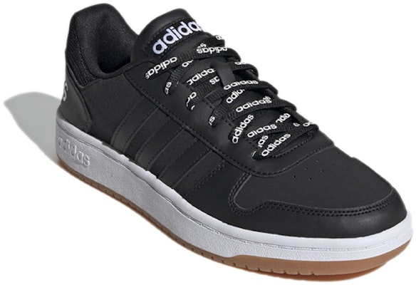 adidas Hoops 2.0 'Black White' FW4480 Lookbook adidas Hoops 2.0 'Black White' FW4480