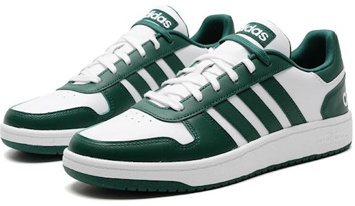 阿迪达斯 Hoops 2.0 绿色白色款 IH6369 Lookbook 阿迪达斯 Hoops 2.0 绿色白色款 IH6369