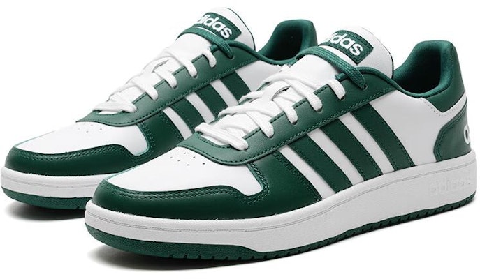 adidas Hoops 2.0 'Green White' IH6369 Lookbook adidas Hoops 2.0 'Green White' IH6369