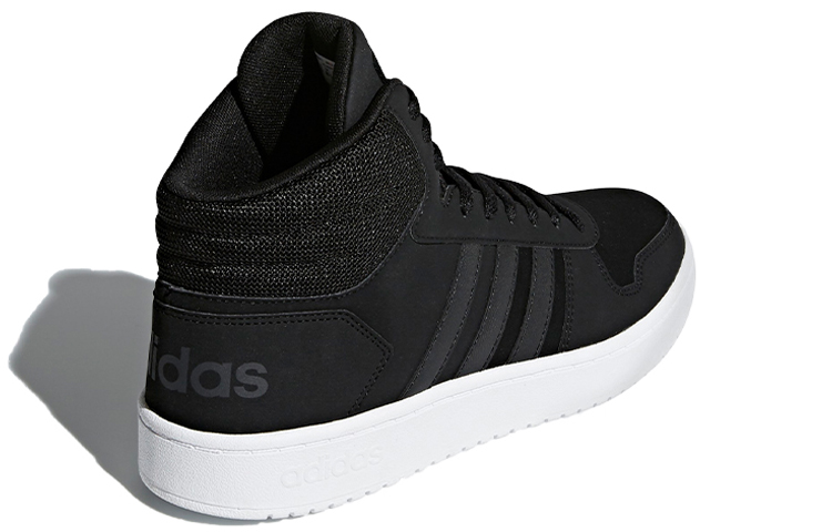 Shop adidas Hoops 2.0 Mid 'Hitam Karbon' DB0113
