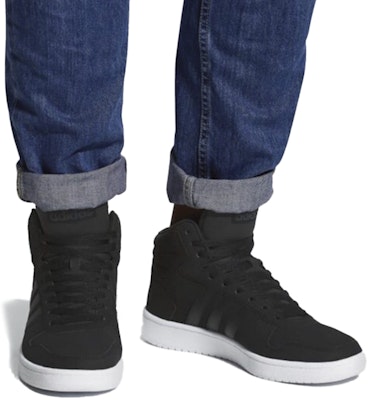 adidas Hoops 2.0 Mid 'Black Carbon' DB0113 Sizing adidas Hoops 2.0 Mid 'Black Carbon' DB0113