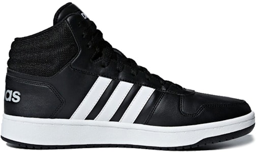 阿迪达斯 Hoops 2.0 中帮 '黑白' BB7207 Order 阿迪达斯 Hoops 2.0 中帮 '黑白' BB7207