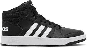 adidas Hoops 2.0 Mid 'Black White' FY8618 adidas Hoops 2.0 Mid 'Black White' FY8618