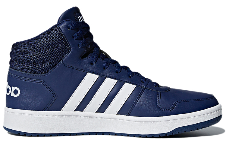 Order adidas Hoops 2.0 Mid ''Blau Weiß'' B44663