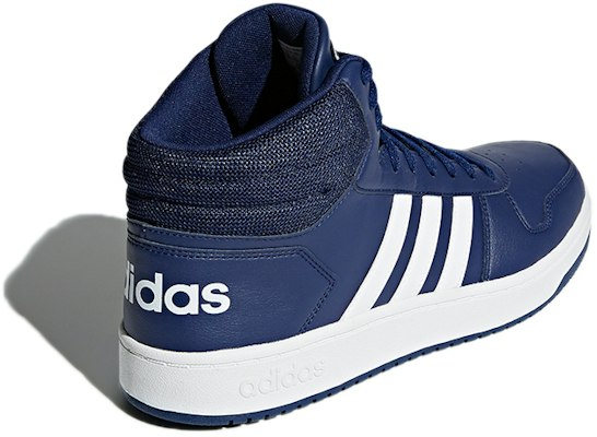 adidas Hoops 2.0 Mid ''Blau Weiß'' B44663 Shop adidas Hoops 2.0 Mid ''Blau Weiß'' B44663