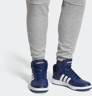 adidas Hoops 2.0 Mid ''Blau Weiß'' B44663 Sizing adidas Hoops 2.0 Mid ''Blau Weiß'' B44663