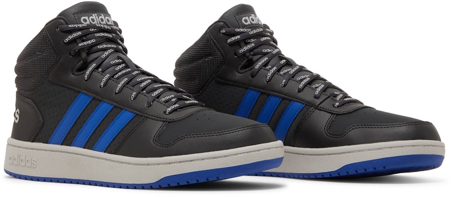 adidas Hoops 2.0 Mid 'Carbon Royal Blue' GZ7957 Cheap adidas Hoops 2.0 Mid 'Carbon Royal Blue' GZ7957