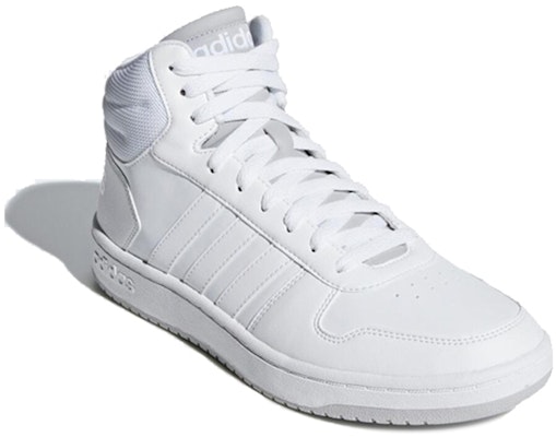 阿迪达斯 Hoops 2.0 中帮 '云白灰' F34813 Order 阿迪达斯 Hoops 2.0 中帮 '云白灰' F34813