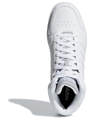 阿迪达斯 Hoops 2.0 中帮 '云白灰' F34813 Shop 阿迪达斯 Hoops 2.0 中帮 '云白灰' F34813