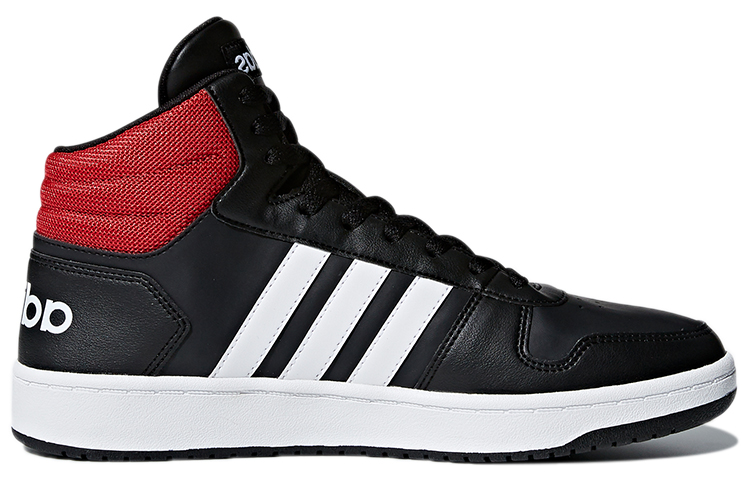 Order adidas Hoops 2.0 Mid 'Negro Core y Escarlata' DB0079