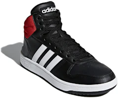 Lookbook adidas Hoops 2.0 Mid 'Core Black Scarlet' DB0079