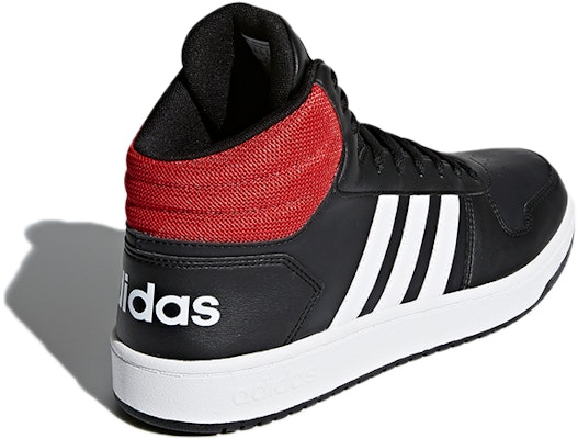 阿迪达斯 Hoops 2.0 中帮 '黑红配色' DB0079 Shop 阿迪达斯 Hoops 2.0 中帮 '黑红配色' DB0079