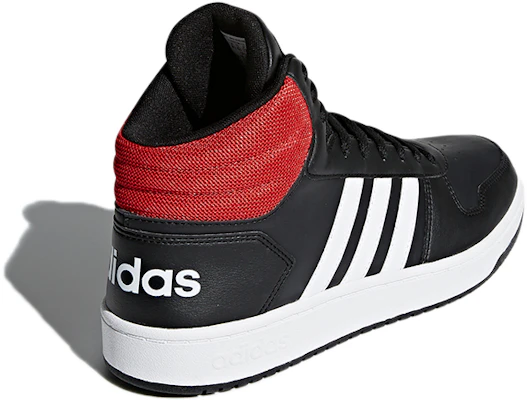 adidas Hoops 2.0 Mid 'Negro Core y Escarlata' DB0079 Shop adidas Hoops 2.0 Mid 'Negro Core y Escarlata' DB0079