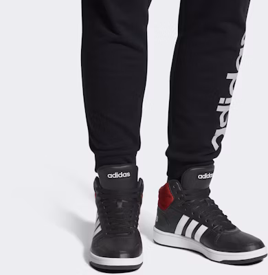 adidas Hoops 2.0 Mid 'Core Black Scarlet' DB0079 Sizing adidas Hoops 2.0 Mid 'Core Black Scarlet' DB0079