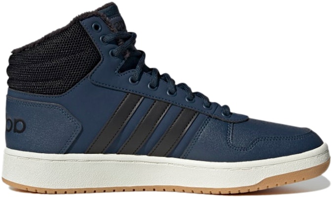 アディダス Hoops 2.0 Mid クルーネイビーガム GZ7939 Order アディダス Hoops 2.0 Mid クルーネイビーガム GZ7939