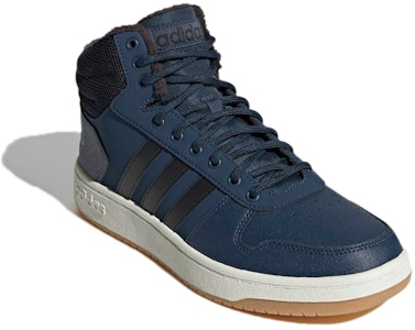 adidas Hoops 2.0 Mid 'Crew Navy Gum' Lelaki/Kasut Sukan Lelaki Navy Gum GZ7939 Lookbook adidas Hoops 2.0 Mid 'Crew Navy Gum' Lelaki/Kasut Sukan Lelaki Navy Gum GZ7939