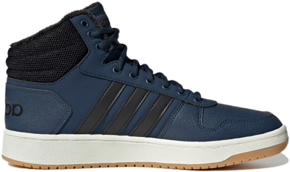 adidas Hoops 2.0 中筒 'Crew Navy Gum' GZ7939 Lookbook adidas Hoops 2.0 中筒 'Crew Navy Gum' GZ7939