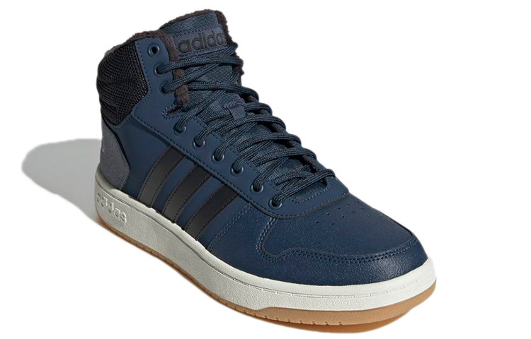 Shop adidas Hoops 2.0 中筒 'Crew Navy Gum' GZ7939