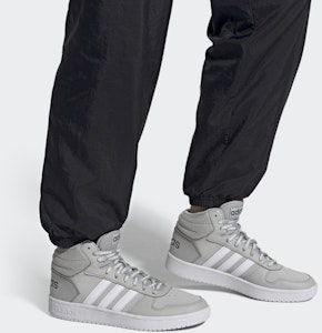 アディダス Hoops 2.0 Mid グレー FW4477 Sizing アディダス Hoops 2.0 Mid グレー FW4477