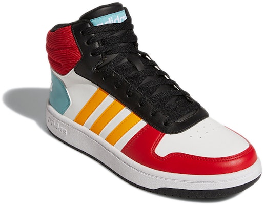adidas Hoops 2.0 Mid 'Multi-Color' GY5890 Lookbook adidas Hoops 2.0 Mid 'Multi-Color' GY5890