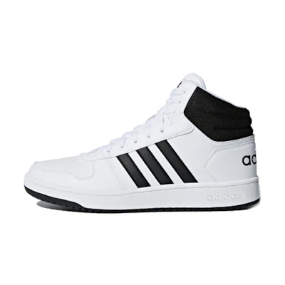 adidas Hoops 2.0 Mid 'White Black'