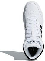 adidas neo Hoops 2.0 Mid 中筒 板鞋 男款 白黑 Shop adidas neo Hoops 2.0 Mid 中筒 板鞋 男款 白黑