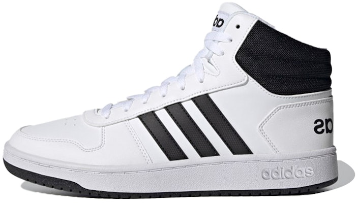 adidas Hoops 2.0 Mid 'White Black' FY8617 Buy adidas Hoops 2.0 Mid 'White Black' FY8617