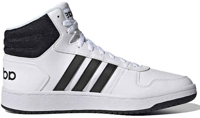 adidas Hoops 2.0 Mid 'White Black' FY8617 Order adidas Hoops 2.0 Mid 'White Black' FY8617