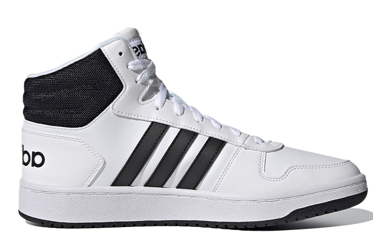Lookbook adidas Hoops 2.0 Mid 'White Black' FY8617