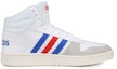 Order adidas Hoops 2.0 Mid 'Putih Biru Merah' EE7382