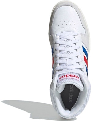 阿迪达斯Hoops 2.0 中帮‘白蓝红’ EE7382 Purchase 阿迪达斯Hoops 2.0 中帮‘白蓝红’ EE7382