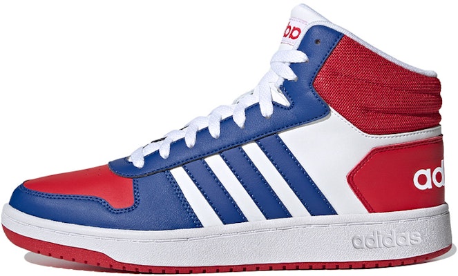 adidas Hoops 2.0 Mid 'White Blue Red' FY8472 Buy adidas Hoops 2.0 Mid 'White Blue Red' FY8472