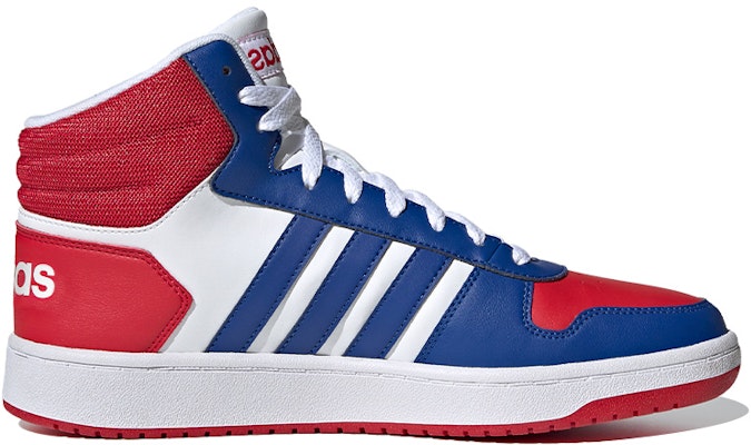 アディダス Hoops 2.0 Mid 白青赤 FY8472 Order アディダス Hoops 2.0 Mid 白青赤 FY8472