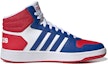 Order adidas Hoops 2.0 Mid 'Putih Biru Merah' FY8472