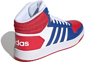adidas Hoops 2.0 Mid 'Putih Biru Merah' FY8472 Shop adidas Hoops 2.0 Mid 'Putih Biru Merah' FY8472