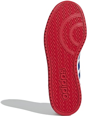 adidas Hoops 2.0 Mid 'White Blue Red' FY8472 Details for adidas Hoops 2.0 Mid 'White Blue Red' FY8472