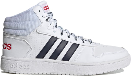 愛迪達 neo Hoops 2.0 中筒 白黑紅 Order 愛迪達 neo Hoops 2.0 中筒 白黑紅