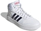 Lookbook adidas Hoops 2.0 Mid 'Blanco Legend Ink' FW4478