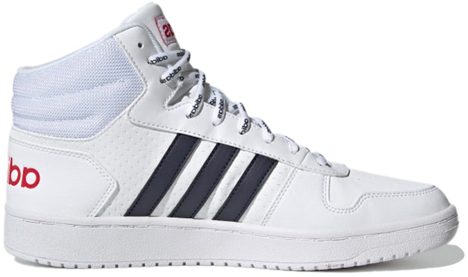 アディダス Hoops 2.0 Mid 白/レジェンドインク FY8616 Order アディダス Hoops 2.0 Mid 白/レジェンドインク FY8616