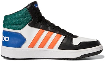 adidas Hoops 2.0 Mid 'Putih Pelbagai Warna' GY5891 Order adidas Hoops 2.0 Mid 'Putih Pelbagai Warna' GY5891