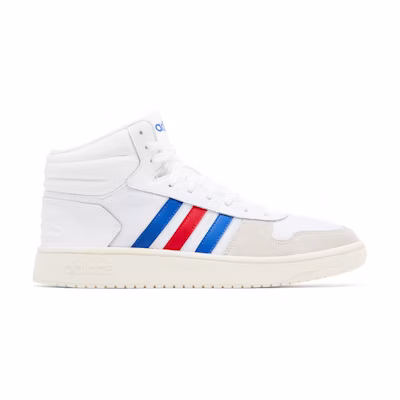 adidas Hoops 2.0 Mid 'White Royal Scarlet'