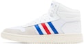 Lookbook adidas Hoops 2.0 Mid 'Putih Biru Diraja Merah' FW8252