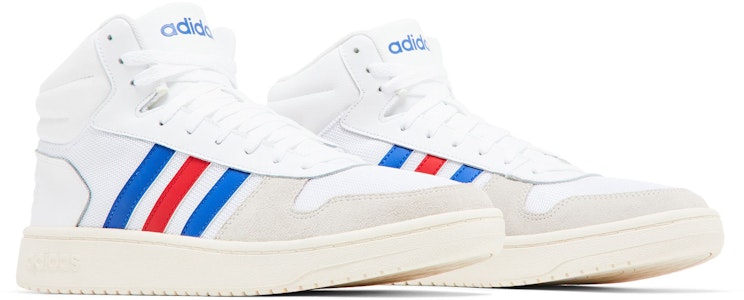 阿迪达斯 Hoops 2.0 中帮 '白色皇家红色' 运动鞋 FW8252 Cheap 阿迪达斯 Hoops 2.0 中帮 '白色皇家红色' 运动鞋 FW8252