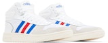 Cheap adidas Hoops 2.0 Mid 'Putih Biru Diraja Merah' FW8252